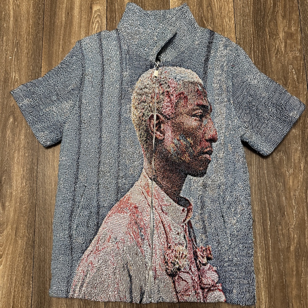 DRMRS ART STUDIO premium Pharrell zip up tapestry shirt